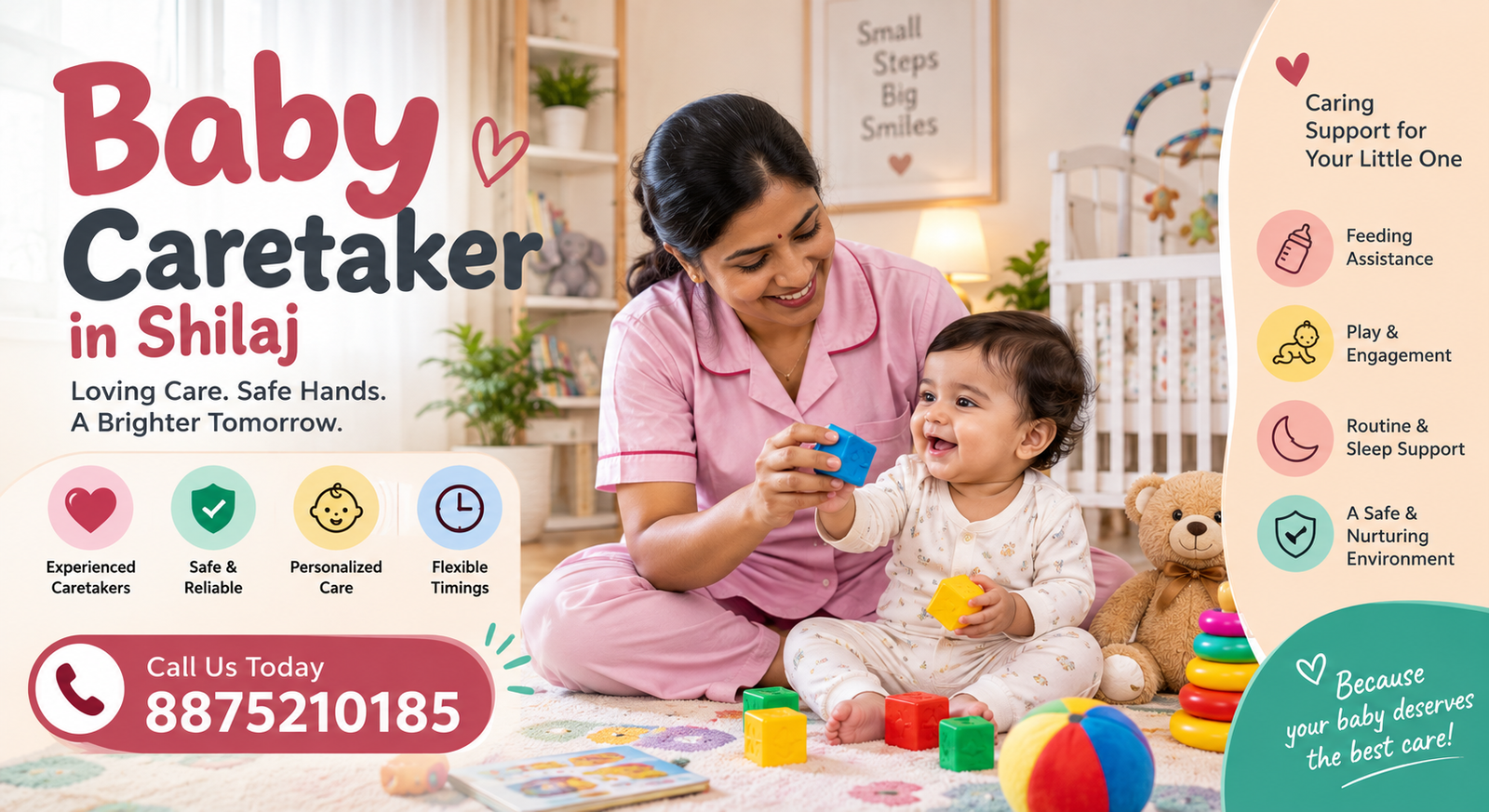 Baby Caretaker in Shilaj: How to Find Trusted Child Care